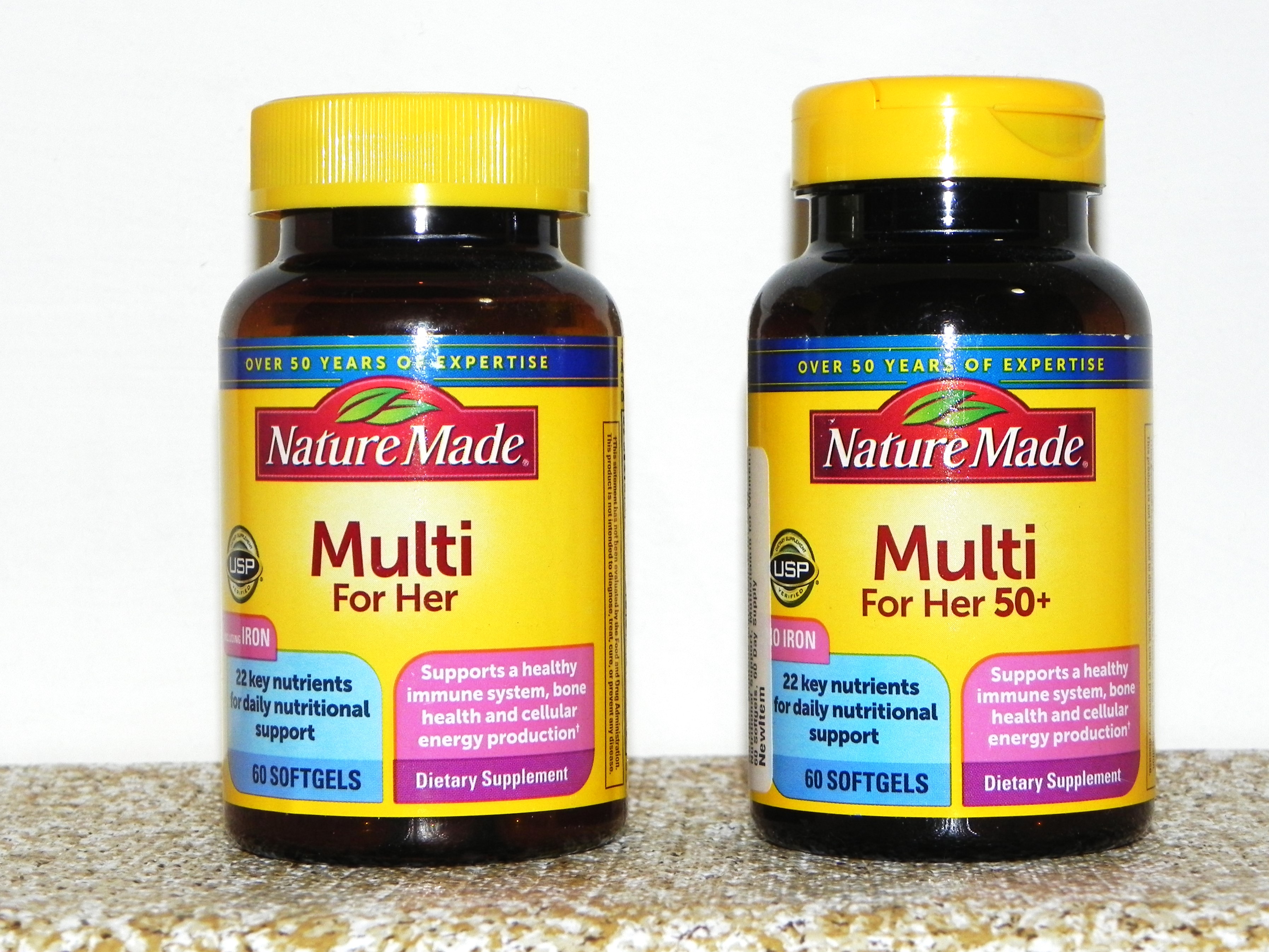 Objects, Multi-vitamin, label