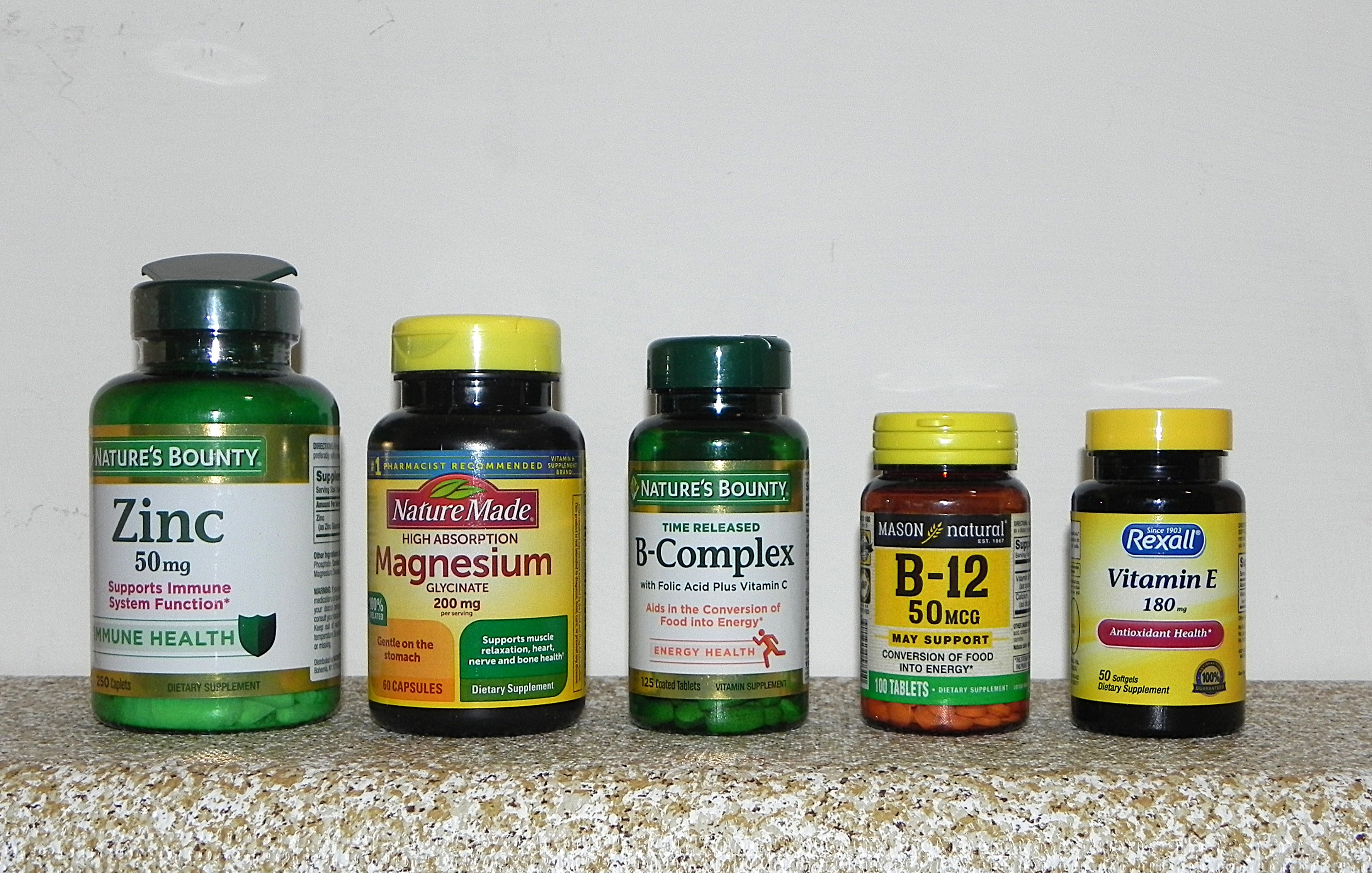 Objects, Vitamins, Variety